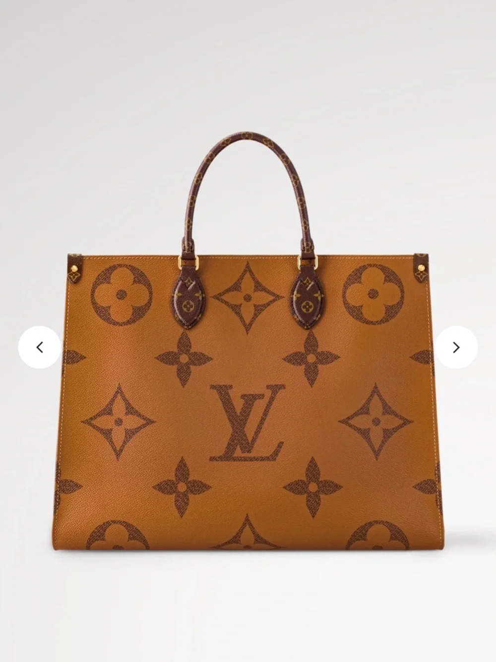 Louis Vuitton Brown Monogram Onthego Tote GM - Picture 2 of 16